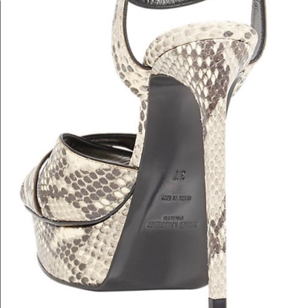 Saint Laurent Ysl Bianca Python 7 With Box Dustbag - image 2